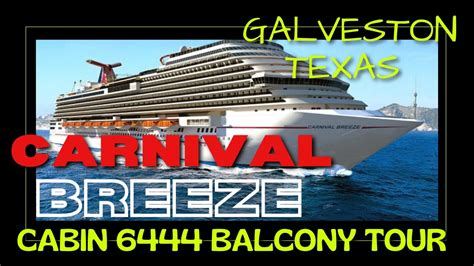 Carnival Breeze Cabin Balcony Tour Youtube