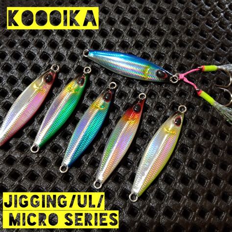 Lure Jig Cast Metal Jig Micro Jig Kooika No Koika Slow Jig Fish Scales