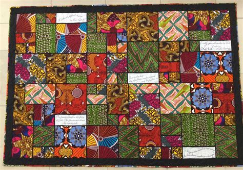 Fabadashery Longarm Quilting African Quilt Made By Catherine Quilted By Frances Meredith