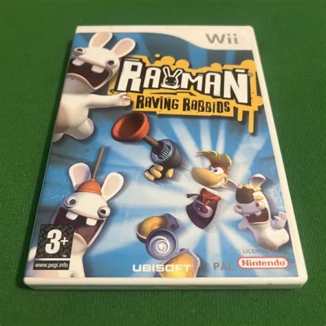 Rayman Raving Rabbids Nintendo Wii Eur Picclick Fr