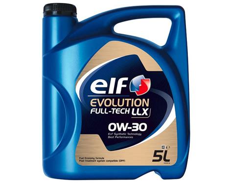 Elf Evolution Fulltech Llx W Liter Motorolie Liter