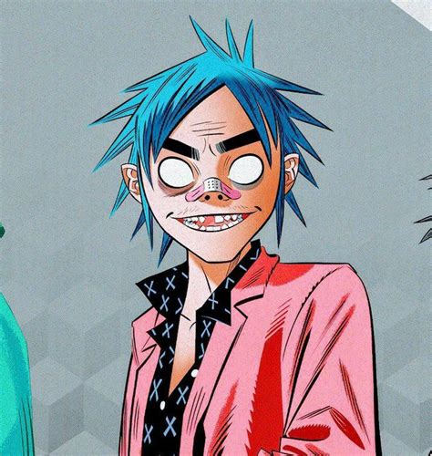 D Gorillaz Jamie Hewlett Art Fox Tattoo Design Manga Anime