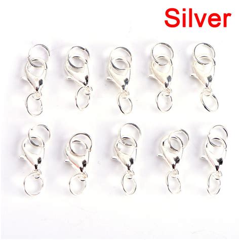 Cheap Pc Set Alloy Lobster Clasps Claw Jewelry Hook Making Diy