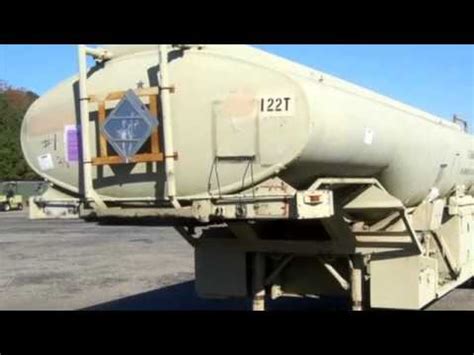 1985 SemiTrailer Tank M969A1 on GovLiquidation.com - YouTube