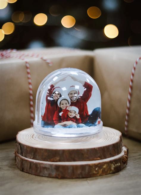 Personalised Snow Globe Photobubble