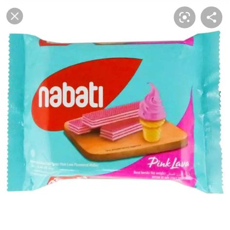 Nabati Pink Lava Wafer Biscuits Wafer 50g Lazada