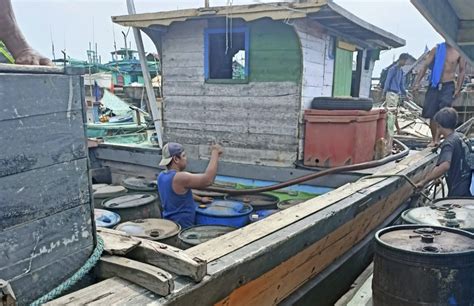 Nelayan Di Pukau Maya Menjerit SPBU 3T Diduga Hanya Melayani Cukong