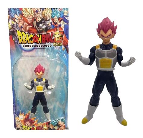 Muneco Vegeta Ssj Dios Dragon Ball Super 18 Cm Mebuscar Argentina