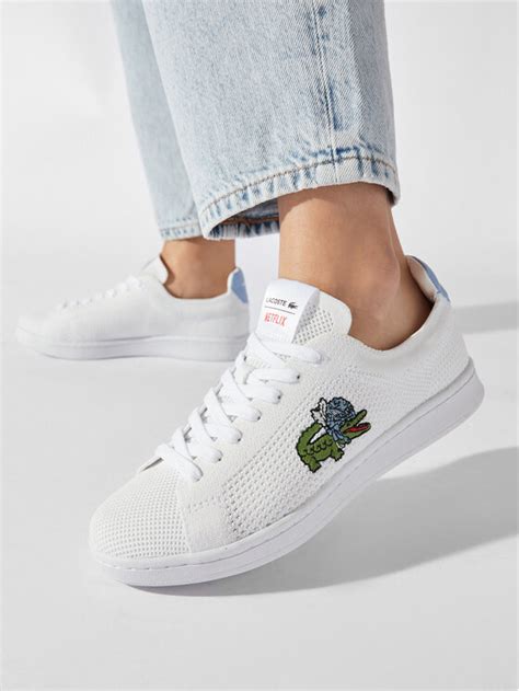 Lacoste Sneakersy Lacoste X Netflix Carnaby Piquée 745sfa0095 Biały