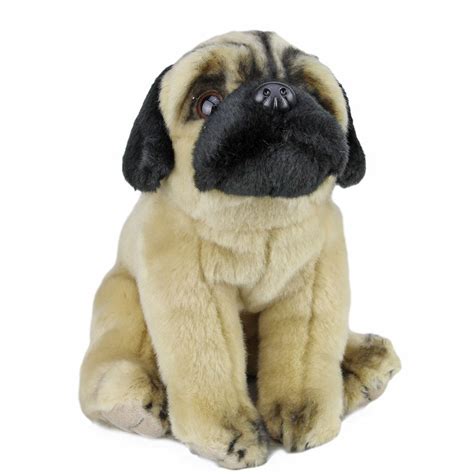 Pug Dog Fawn Plush Toy|30cm|stuffed animal|Faithful Friends Collectables