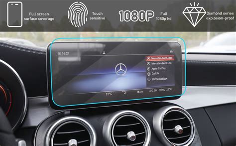 Ttcr Ii Compatible With Mercedes C Class Screen Protector W205 2019 2021 And Glc