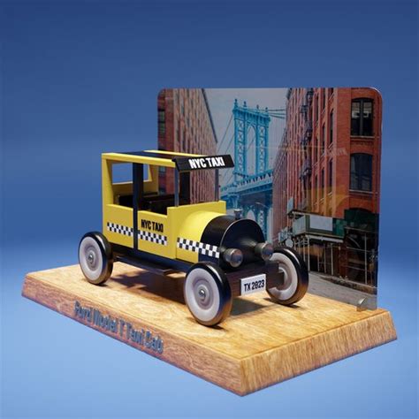 Ford Model T Taxi Cab Miscellaneous Models BlenderKit