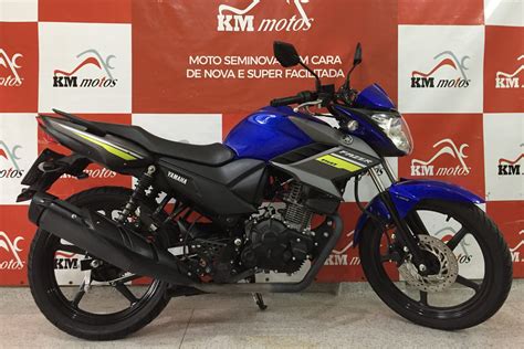 Yamaha Fazer Ys Sed Azul Km Motos Sua Loja De Motos Seminovas