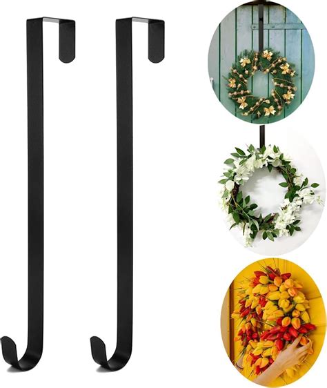 Over Door Wreath Hanger For Front Door 2pcs Wreath Hanger For Front