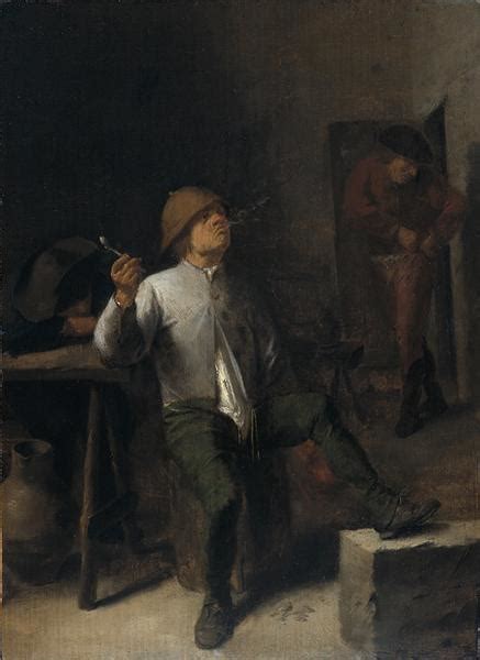 The Smoker Adriaen Brouwer Encyclopedia Of Visual Arts