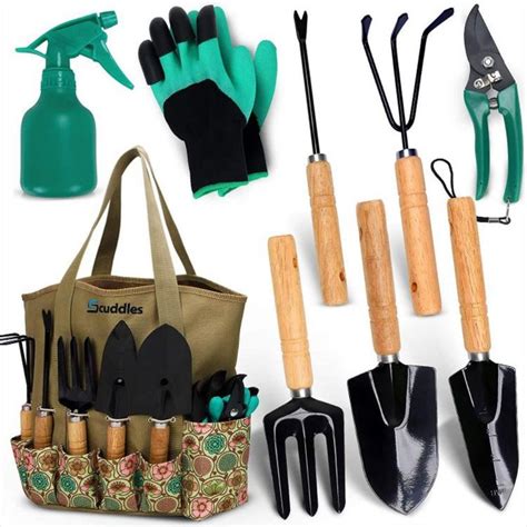 Kit De 8 Piezas De Jardinería Con Organizador De A Carulla