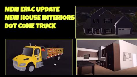 NEW ERLC HOUSING UPDATE AND DOT CONE TRUCK Roblox YouTube