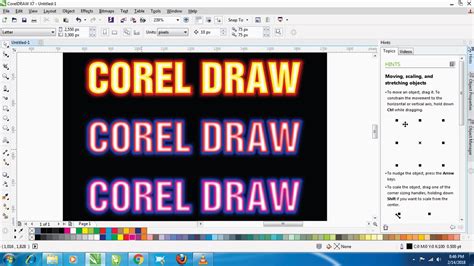 GRAPHIC SOFTWARE SIKHO HOW TO CREATE LIGHT EFFECT IN COREL DRAW IN