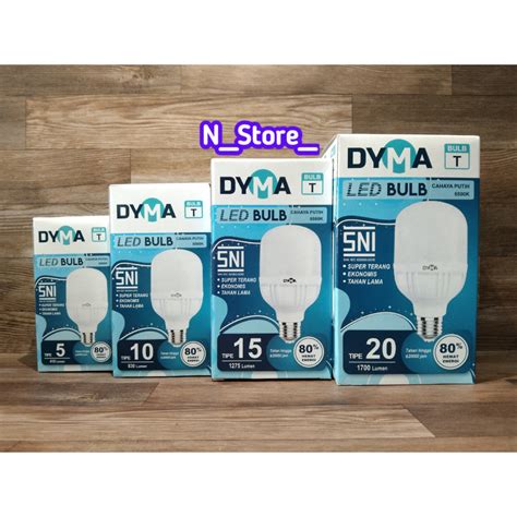 Jual LAMPU LED DYMA TIPE 5 Watt 10 Watt 15 Watt 20 Watt Cahaya Putih