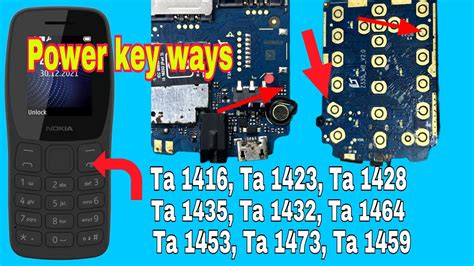 Nokia 105 2022 Power Button Not Working Nokia Ta 1416 Power Key