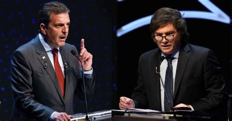 C Mo Ser El Debate Presidencial Entre Sergio Massa Y Javier Milei