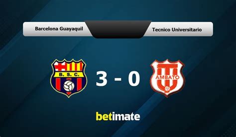 Barcelona Guayaquil Vs Tecnico Universitario Pronostici Quote E Consigli Di Scommessa 26052024