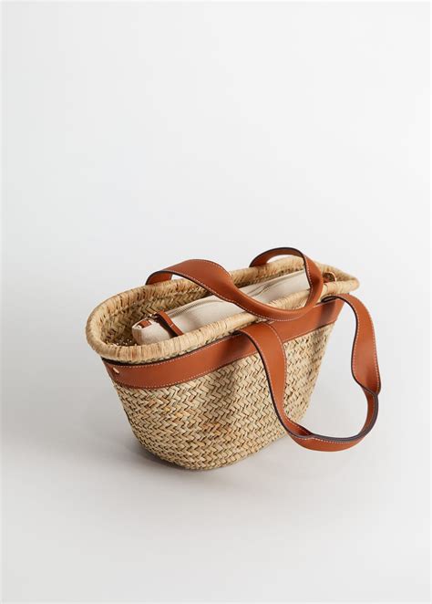 Mango Jute Basket Bag 27024759 08 Atelier Yuwa Ciao Jp