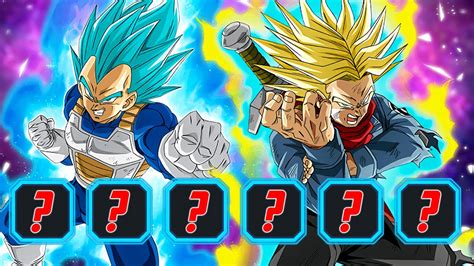 Les Teams Et Persos Jouer Avec Trunks Vegeta Lr Dokkan Battle