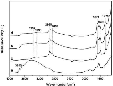 Diffuse Reflectance Infrared Fourier Transform Spectroscopy Drifts