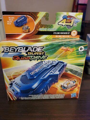 Beyblade Burst Quaddrive Cyclone Fury String Launcher Set Battle