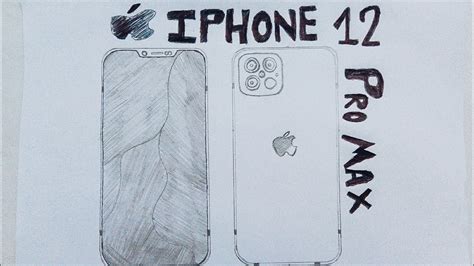 Como Desenhar Iphone Pro Max How To Draw Iphone Pro Max Youtube