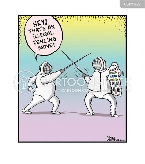 Sword Fight Cartoons And Comics Funny Pictures From Cartoonstock