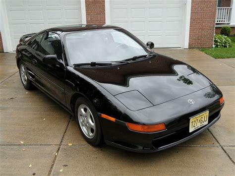 1991 Toyota MR2 Turbo T Top Black Black 71K Miles Classic Toyota MR2