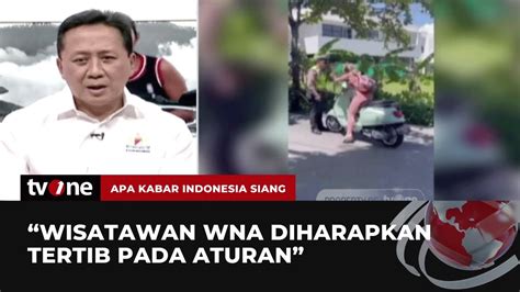 Tanggapan Waketum Kadin Bidang Pariwisata Ekonomi Kreatif Soal Bule