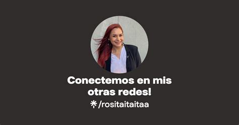 Conectemos En Mis Otras Redes Instagram TikTok Linktree