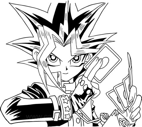 Desenhos De Yu Gi Oh Para Colorir