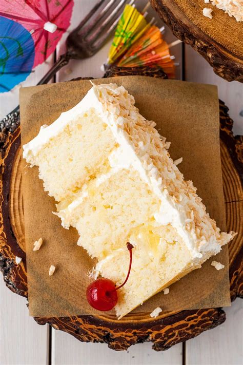 This Pina Colada Cake Turns Your Favourite Tropical Cocktail Into One