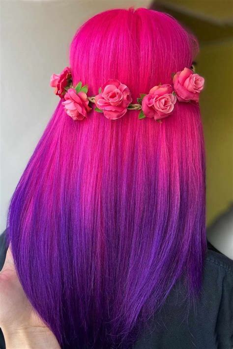 Purple Ombre Hair Express Your Individuality With A Splash Of Color