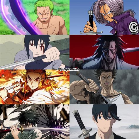 Bape Anime On Twitter Which Anime Swordsman The Most Badass