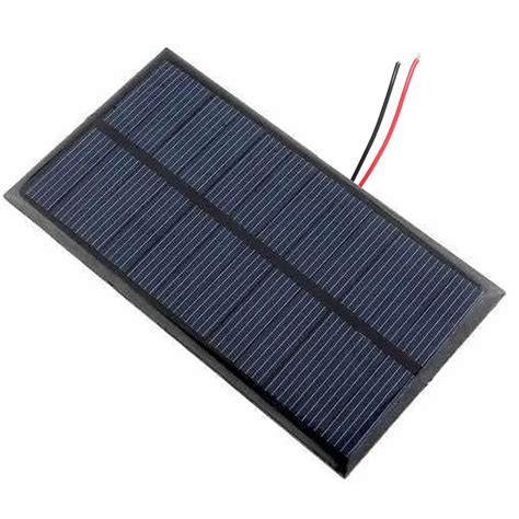 Mini Placa Solar 12v 1 5w Cabos Soldados P Ionizador De Piscina