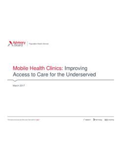 Mobile Health Clinics Improving Access To Care For The Mobile