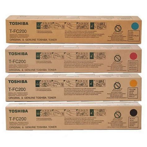 Pack Toshiba Tfc Toner Cartridge Set Estudio Ac Ac