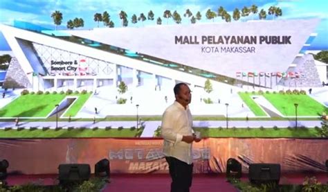 Desain Mal Pelayan Publik Makassar Dilengkapi Piramida Pahlawan Dan