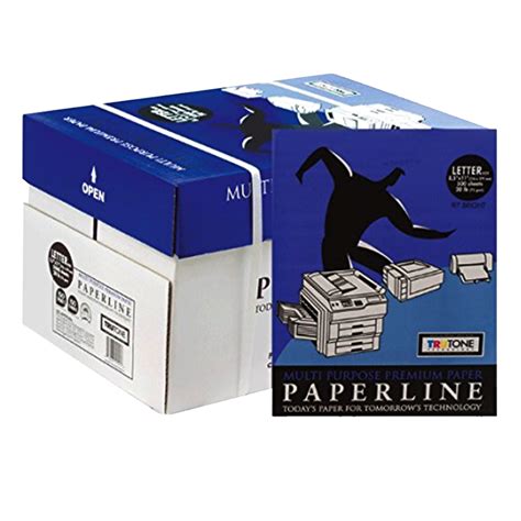 Papel Bond Paperline T Carta Comercializadora Suncatcher Del Norte