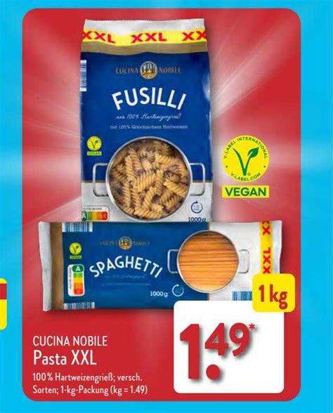 Cucina Nobile Pasta Xxl Angebot Bei Aldi Nord Prospekte De