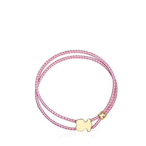 Lilac Colored Sweet Dolls Elastic Bracelet Tous