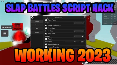 NEW ROBLOX Slap Battles Script Hack Auto Farm Infinite Slaps