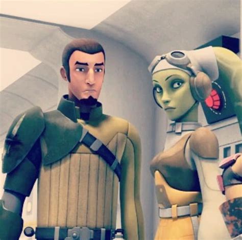 Kanera Kanan Jarrus and Hera Syndulla | Star wars canon, Star wars ...