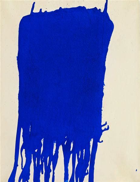 Blue, 1960 - Yves Klein - WikiArt.org