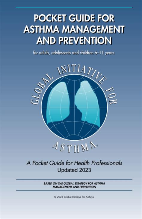 2023 Pocket Guide For Asthma Management For For Adults Adolescents